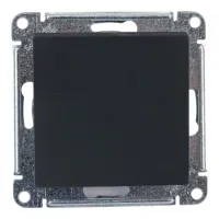 Одноклавишный переключатель IP44 10АХ SE AtlasDesign Aqua, карбон