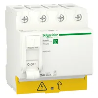 УЗО Schneider Electric Resi9 4P 25А, 30 мА ( A ), R9R61425