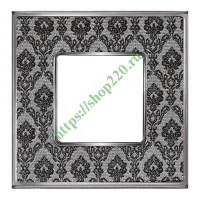 Рамка 1-ная Fede Vintage Tapestry, decornoir - bright chrome