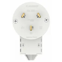 Вилка силовая Schneider Electric BLANCA, скрытая установка, 2Р+N, 32А, 250В, белая BLNSV003231