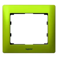 Рамка 1 пост Legrand GALEA LIFE, горизонтальная, magic green, 771921