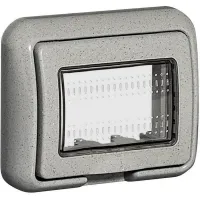 Рамка 3 модуля BTicino LIVING LIGHT, белый, 24603N