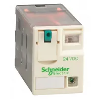 Миниатюрное реле Schneider Electric Zelio Relay  RXM 4 контакта, светодиод 24В DC 6A