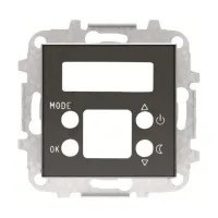 Накладка на терморегулятор ABB SKY, черный бархат, 2CLA854050A1501