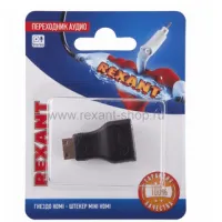 Переходник аудио (гнездо HDMI - штекер mini HDMI), (1шт.)  REXANT