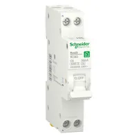 Дифавтомат Schneider Electric Resi9 1P+N 6А ( C ) 6 кА, 30 мА ( A ), R9D88606