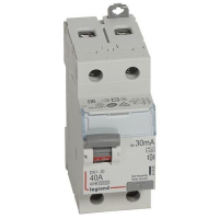 УЗО  2П  40А  30мА  LGR  ВДТ  DX3  тип А  411555
