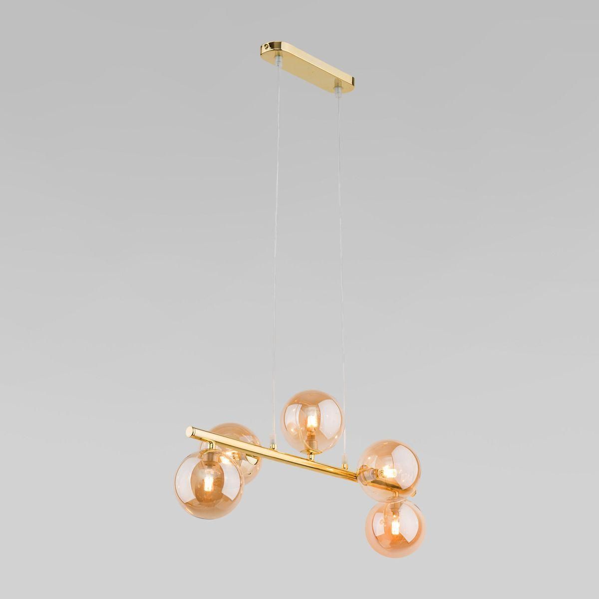 Подвесная люстра TK Lighting 4549 Estera Gold