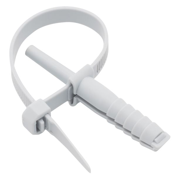 Хомут дюбельный серый (7x150) (50шт.) EKF PROxima