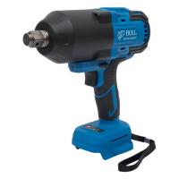 Аккумуляторный ударный гайковерт BULL SC 1810 в кор. XLTpro SOLO бесщеточный, 18 В, 1500 Н*м, 3/4