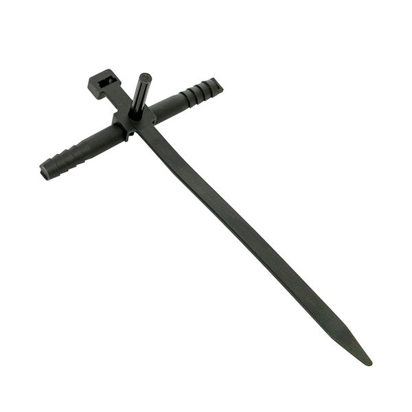 Хомут дюбельный черный (7x150) (50шт.) EKF PROxima