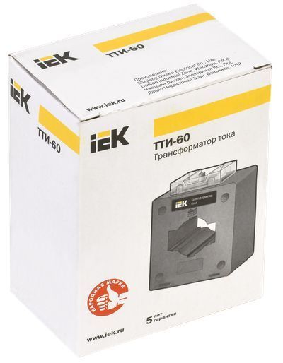 Трансформатор тока  IEK  ТТИ-60  750/5А  15ВА  кл. точн. 0,5
