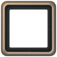 Рамка 1-ая Jung CD 500 Золотая бронза