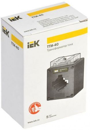 Трансформатор тока  IEK  ТТИ-40 300/5А 5ВА кл. точн. 0,5S