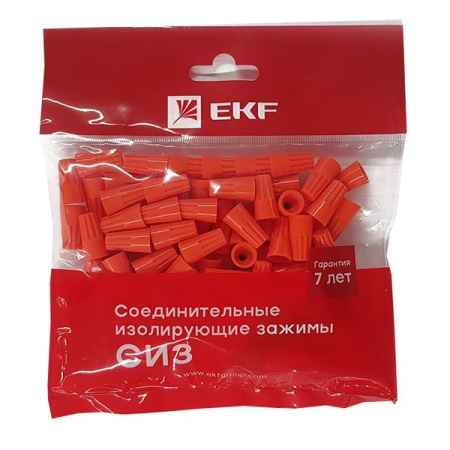 Соединительный изолирующий зажим СИЗ-3 (1,5-5,75мм2) (100шт.) EKF PROxima