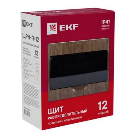ЩРН-П-12 темное дерево IP41 PROXIMA EKF