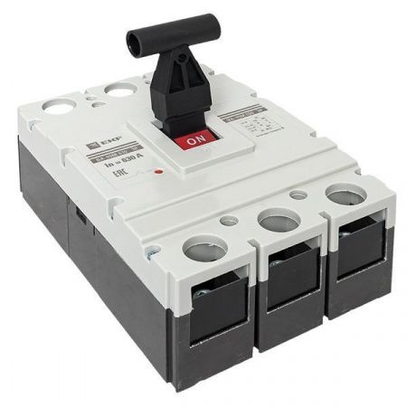 Выключатель автоматический в литом корпусе ВА-99М 630/630А 3P 10In 50кА с термомагнитным расцепителем EKF