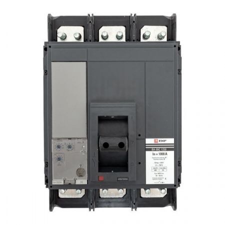 Выключатель автоматический в литом корпусе ВА-99C 1250/1000А 3P 50кА с электронным расцепителем EKF