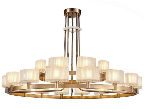 Подвесная люстра Newport Jessica 4338+16/C new gold М0070341