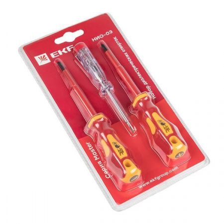 Набор диэлектрических отверток НИО-03 EKF Master