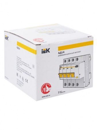 Диф. автомат  4П  32А 100мА  IEK  АД-14