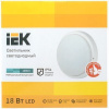 IEK  18Вт  круг  4000K  1200Лм  белый  IP54  / LED ДПО 4004