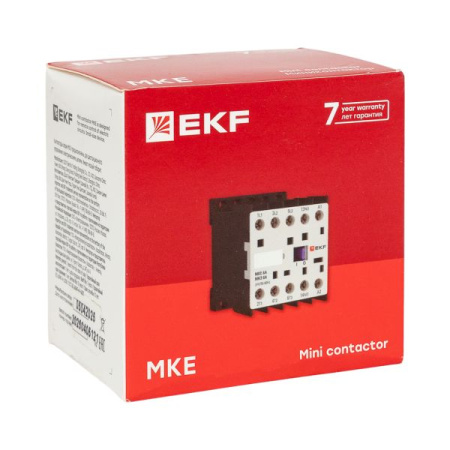 Миниконтактор МКЭ 9А 230В 1NO EKF PROxima